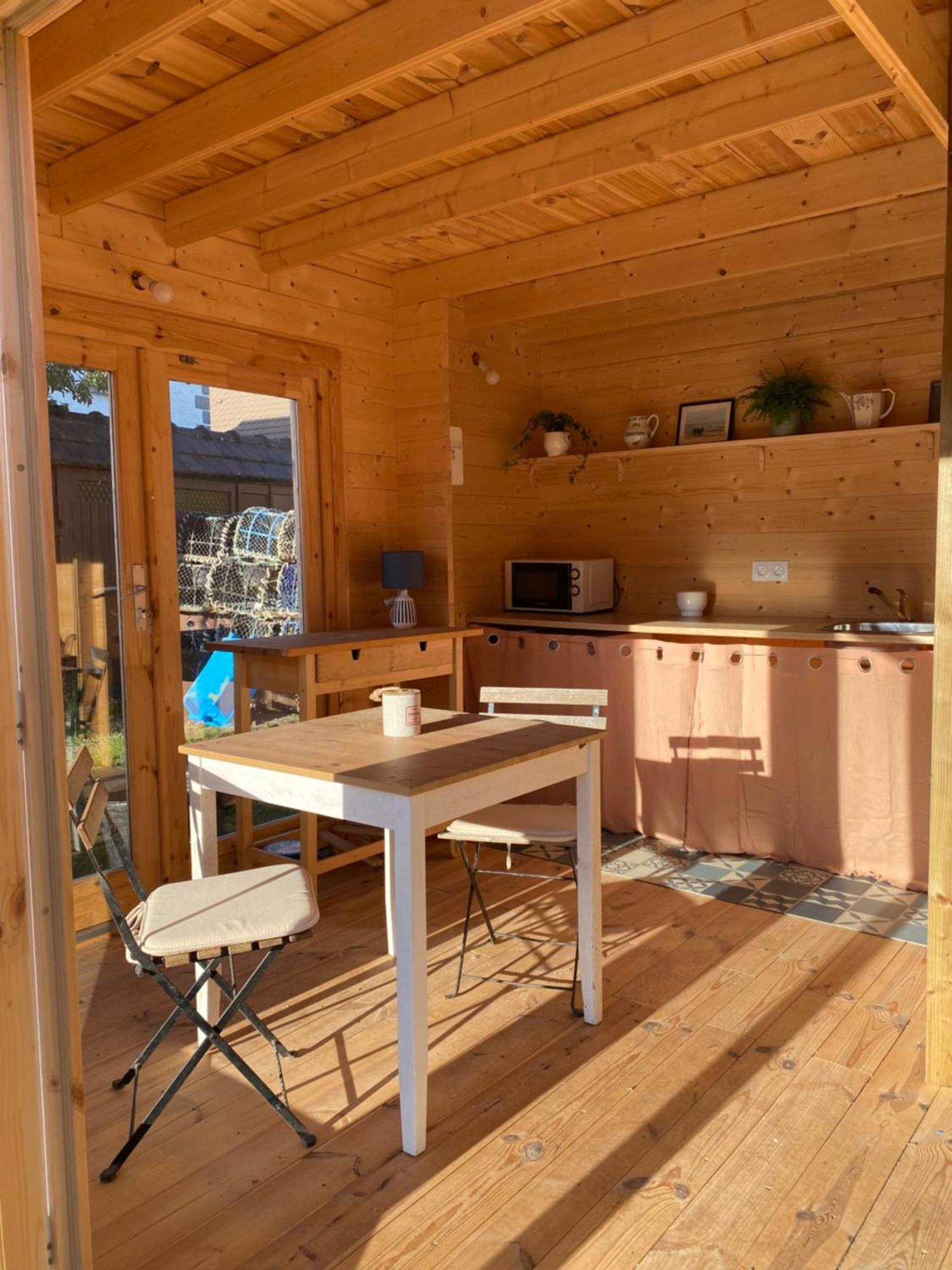 Maison En Bois 1 Chambre 4 Couchages Type Tiny House Granville Zewnętrze zdjęcie