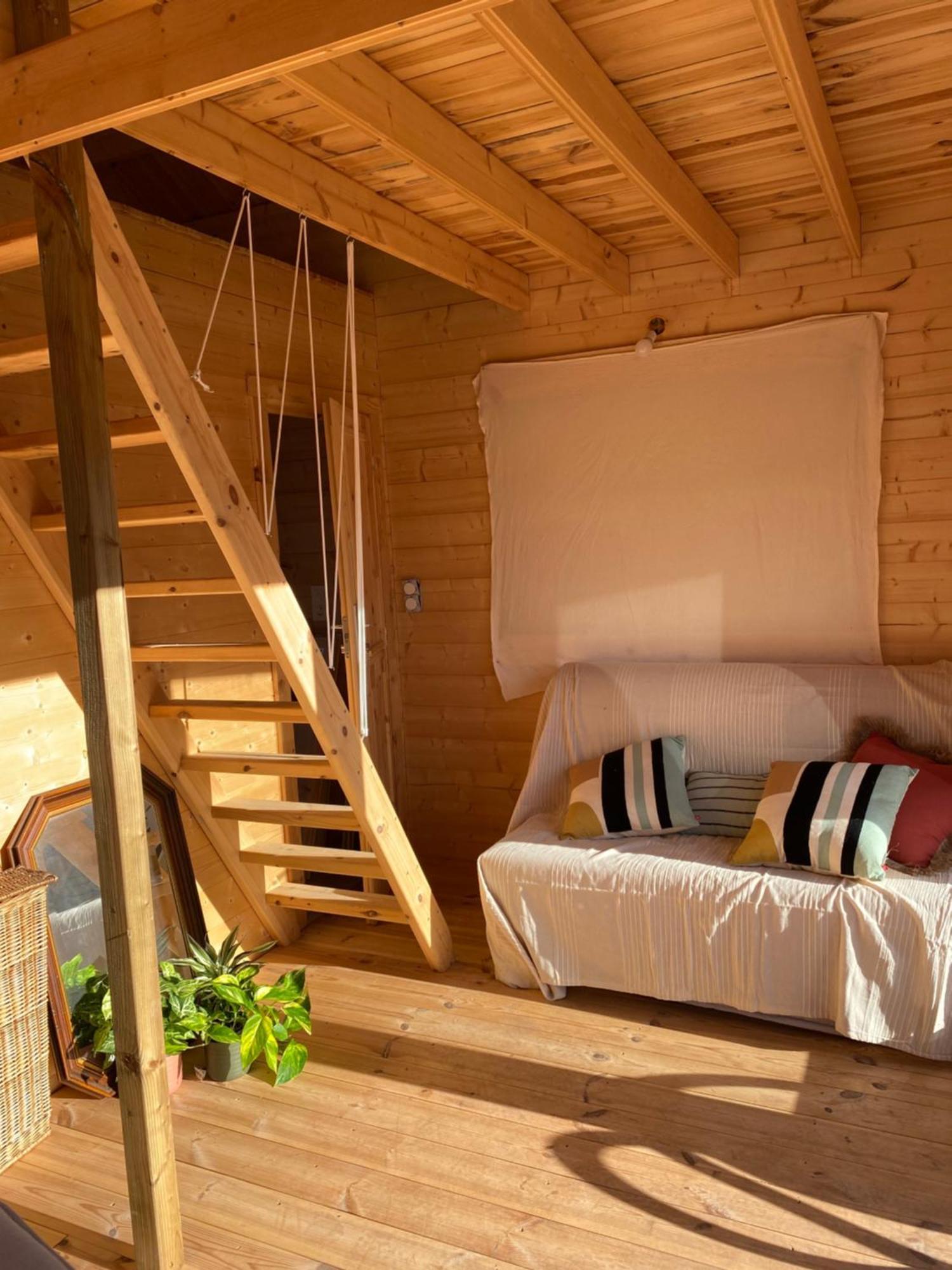 Maison En Bois 1 Chambre 4 Couchages Type Tiny House Granville Zewnętrze zdjęcie