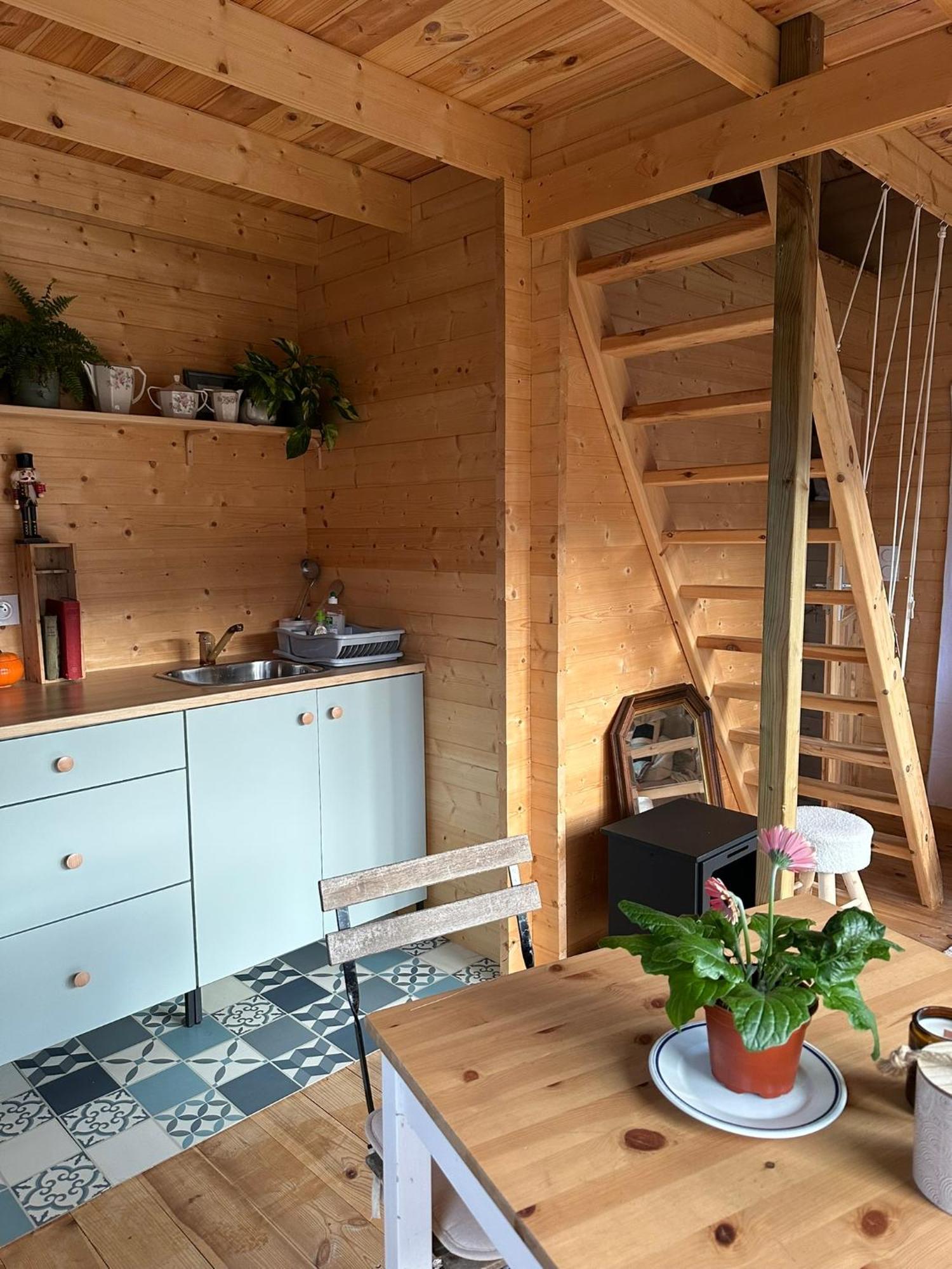 Maison En Bois 1 Chambre 4 Couchages Type Tiny House Granville Zewnętrze zdjęcie