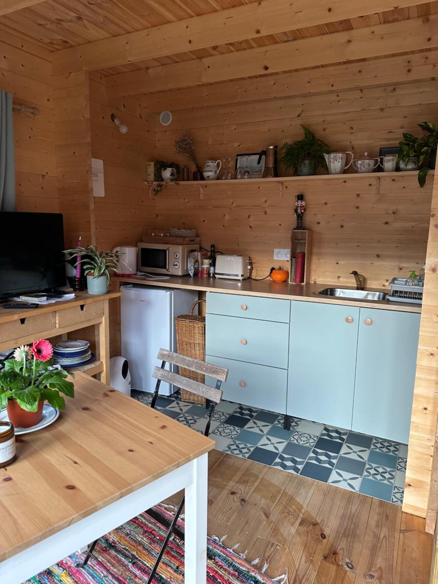 Maison En Bois 1 Chambre 4 Couchages Type Tiny House Granville Zewnętrze zdjęcie