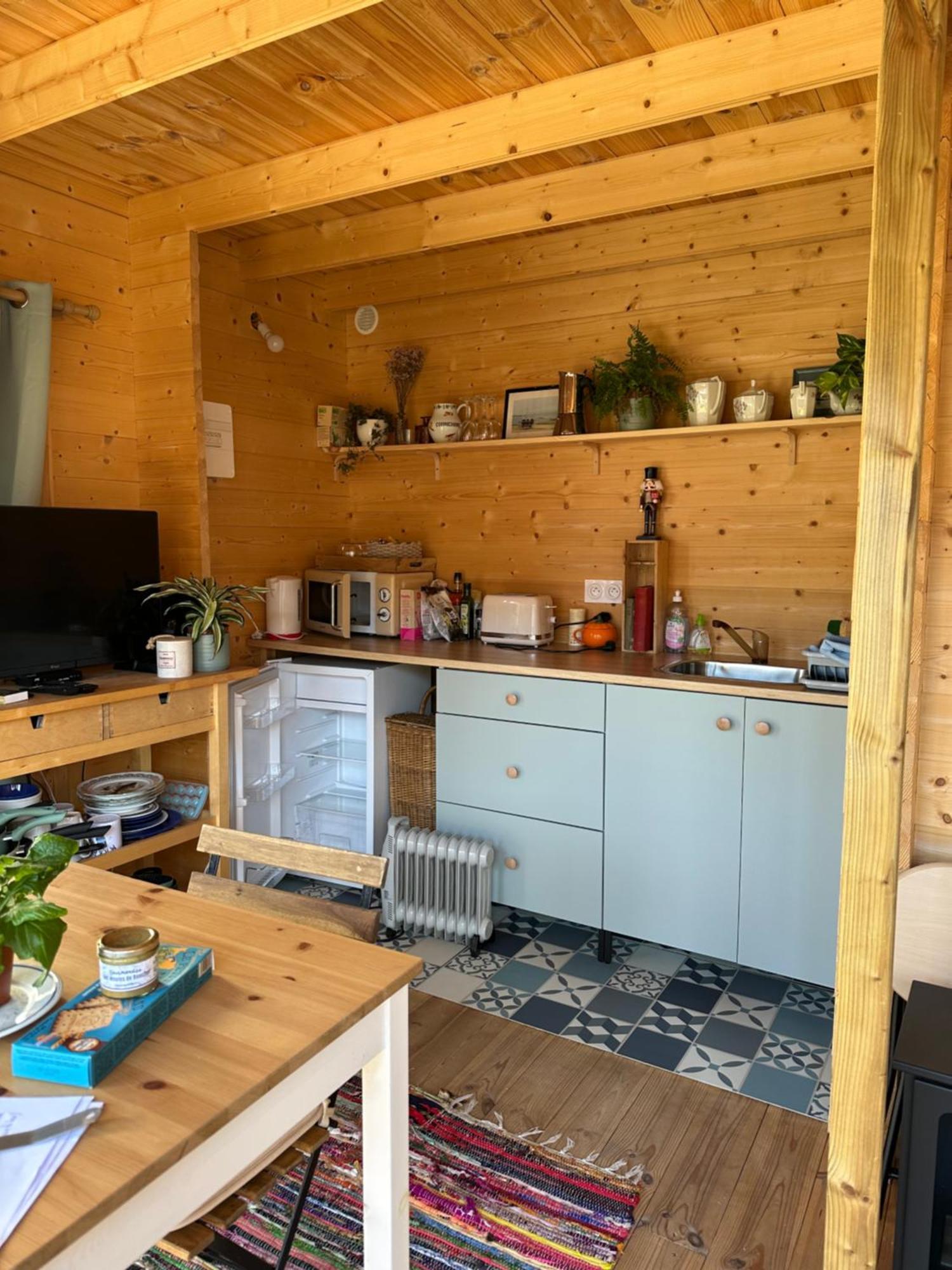 Maison En Bois 1 Chambre 4 Couchages Type Tiny House Granville Zewnętrze zdjęcie